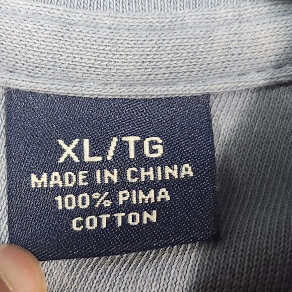 Tommy Bahama Sweater Men XL Blue‎ Knit Embroidered Caribbean Island Relax Marlin - Picture 8 of 10